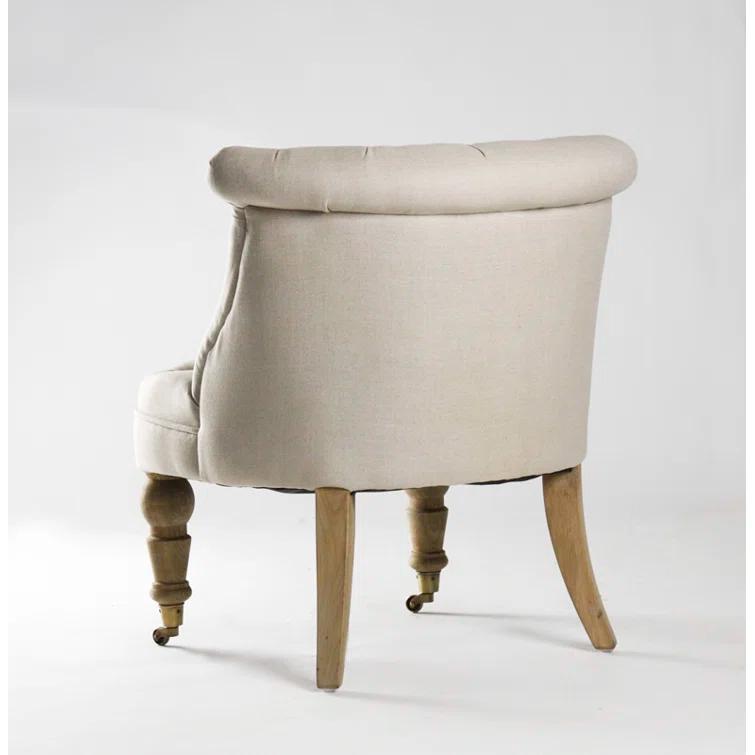 Upholstered Barrel Chair