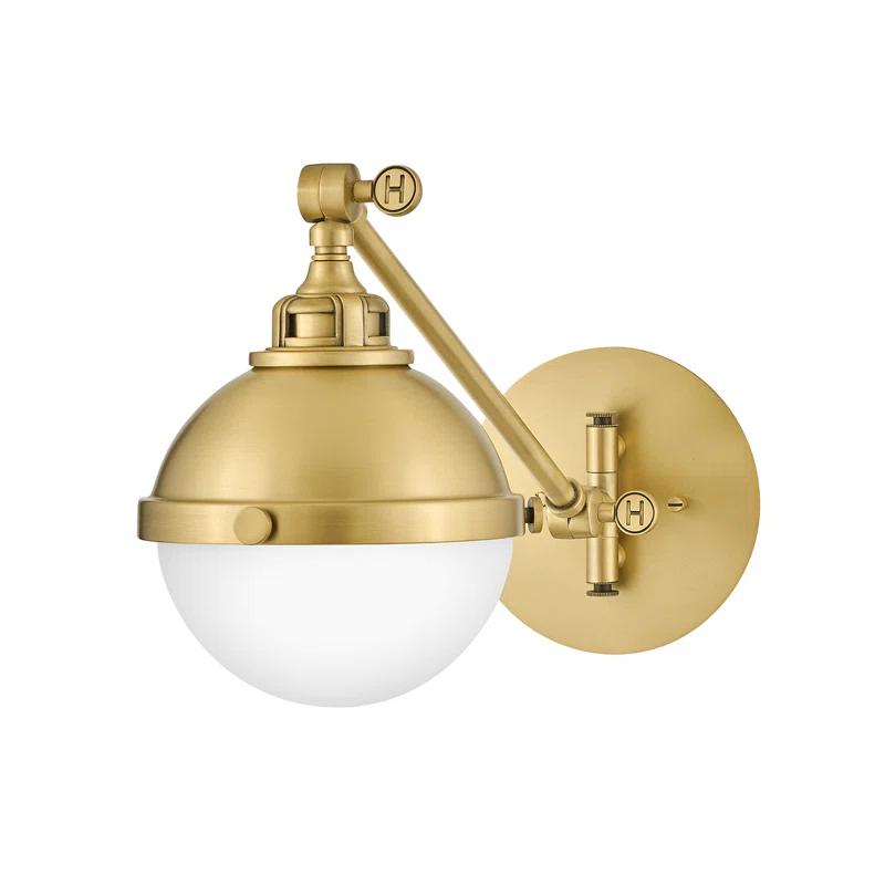 Steel Swing Arm Sconce