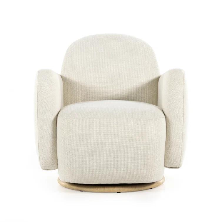 Nikita Swivel Chair - White