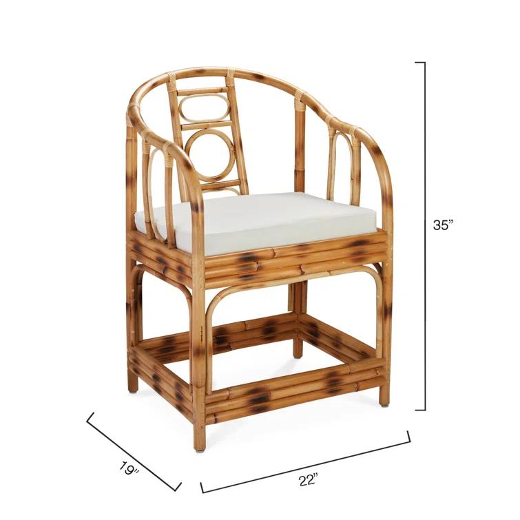 Malacca Upholstered Armchair