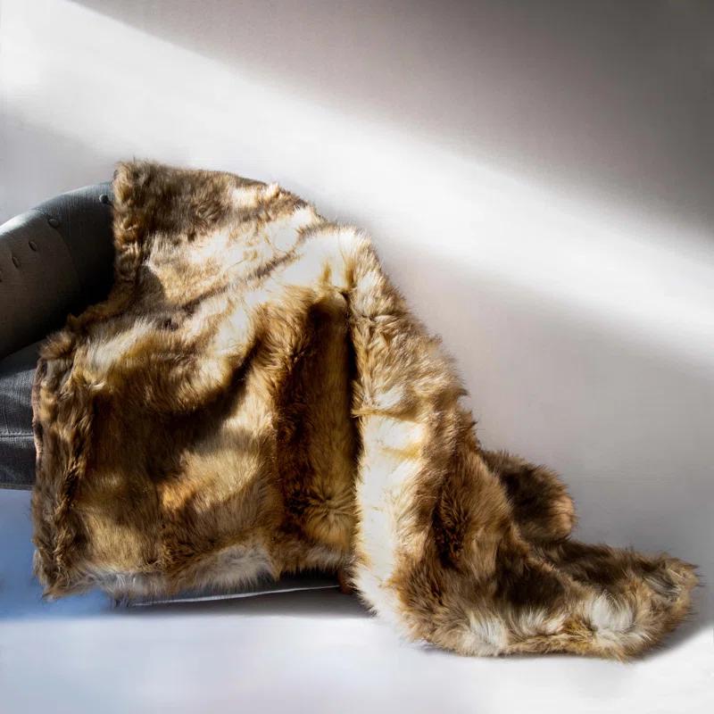 Faux Fur Throw
