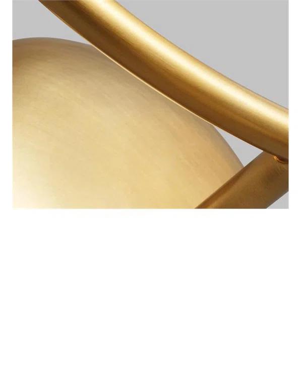 Galassia Vanity Light by AERIN - Burnished Brass / 2 Light
