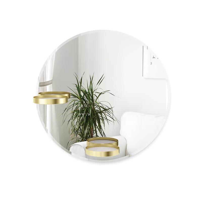Perch Wall Mirror And Shelves