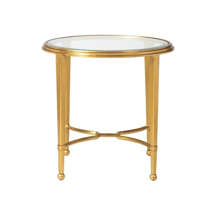 Metal Designs Sangiovese Round End Table