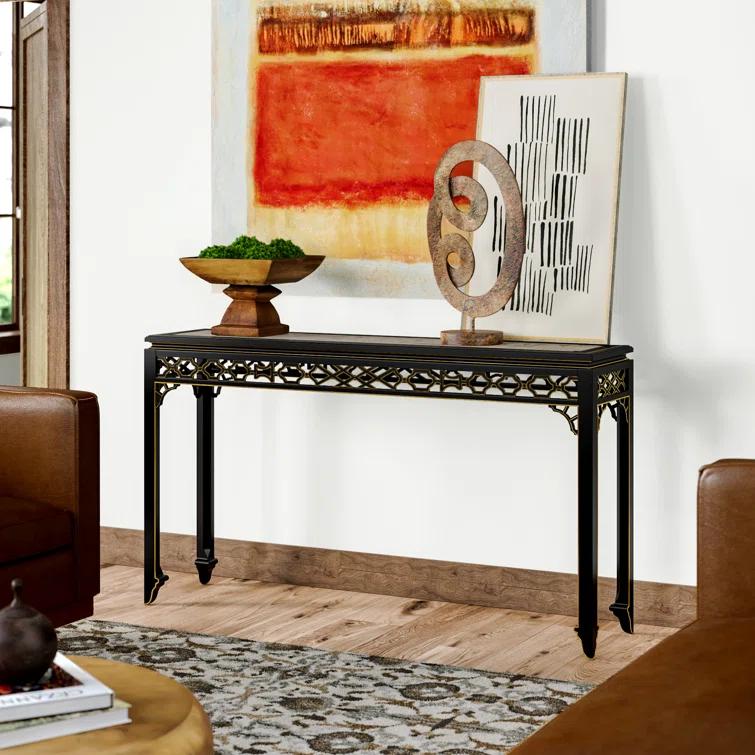 Theodore Alexander Althorp Living History 60'' Solid Wood Top Console Table