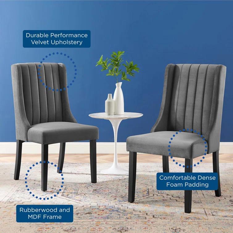 Renew Parsons Fabric Dining Side Chairs - Set of 2