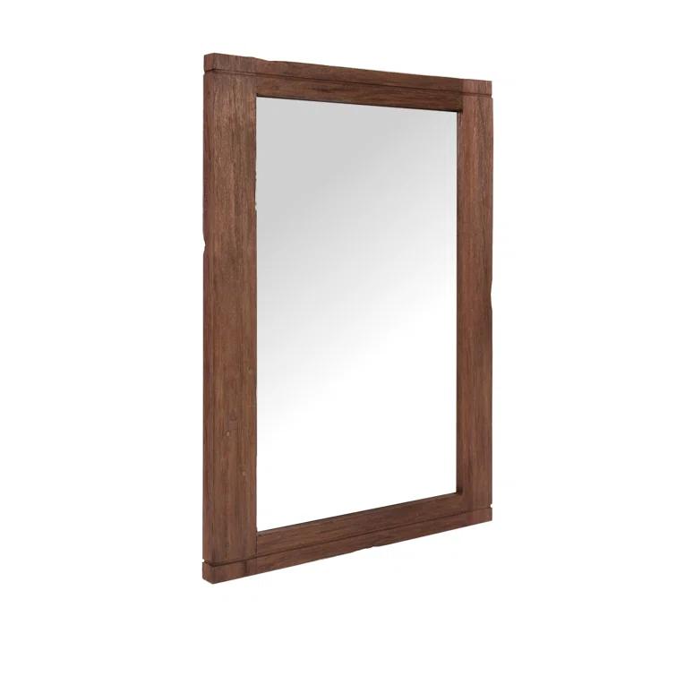 Kai / Kayden Wood Rectangle Wall Mirror