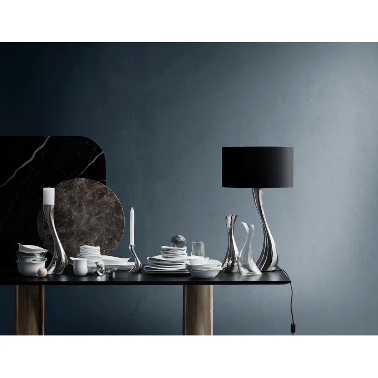 Cobra 3 Piece Stainless Steel Table Top Candlestick Set