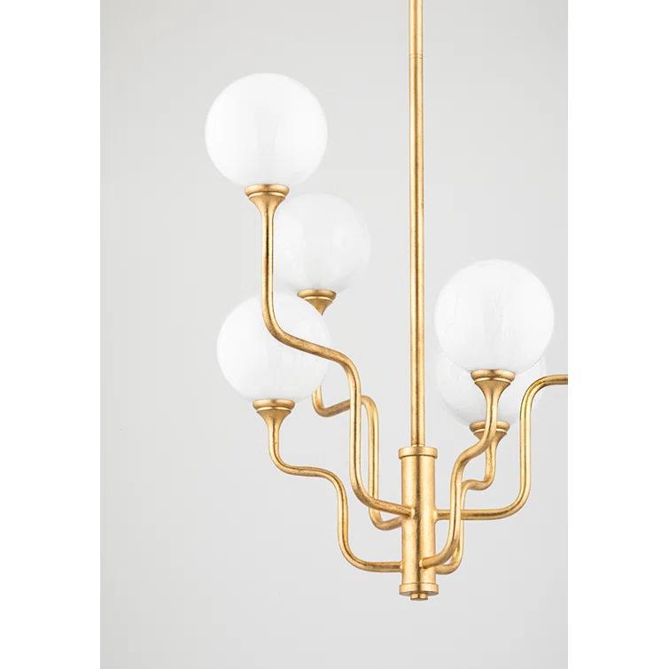 Keller Chandelier - Brass / 6 Light
