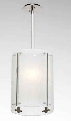 Textured Glass 1 - Light Single Pendant