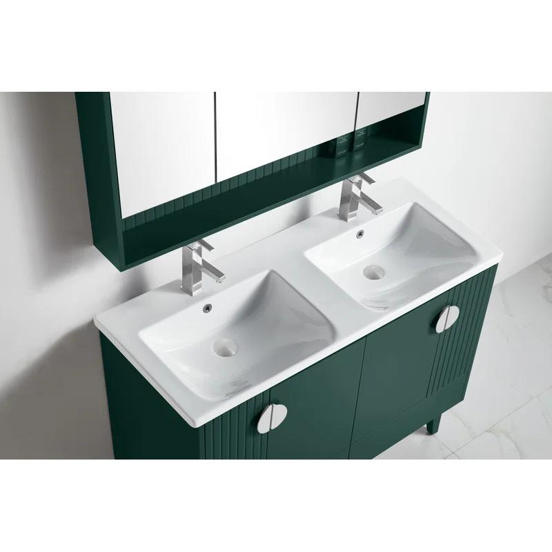 Harold 47.25'' Double Bathroom Vanity