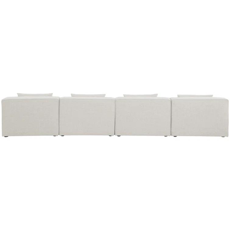 Cube 144'' Upholstered Sofa