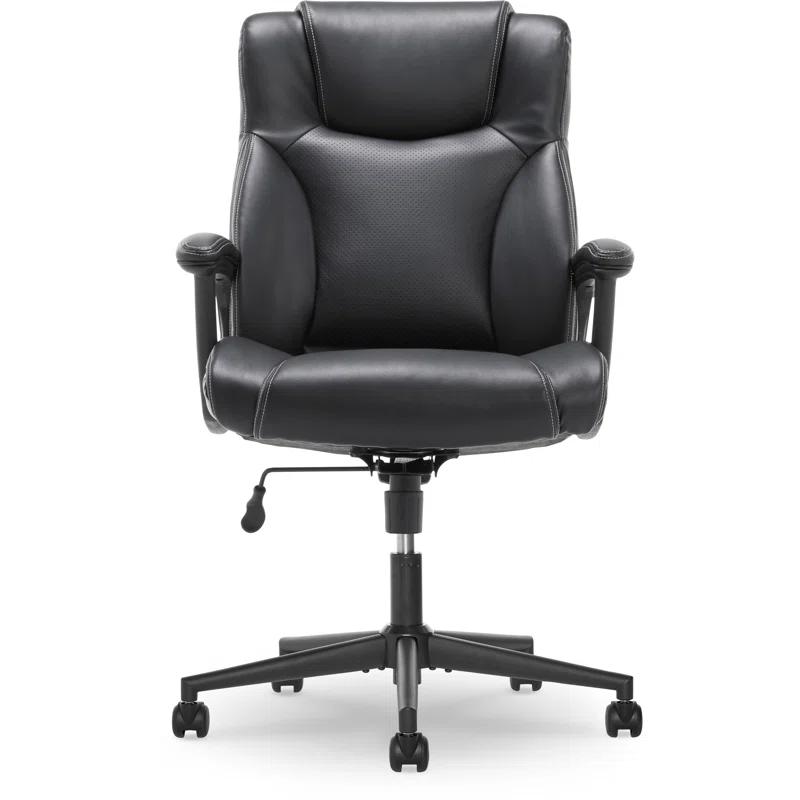 Serta Serta Connor Ergonomic Executive Office Chair with Layered Body Pillows and Contoured Lumbar