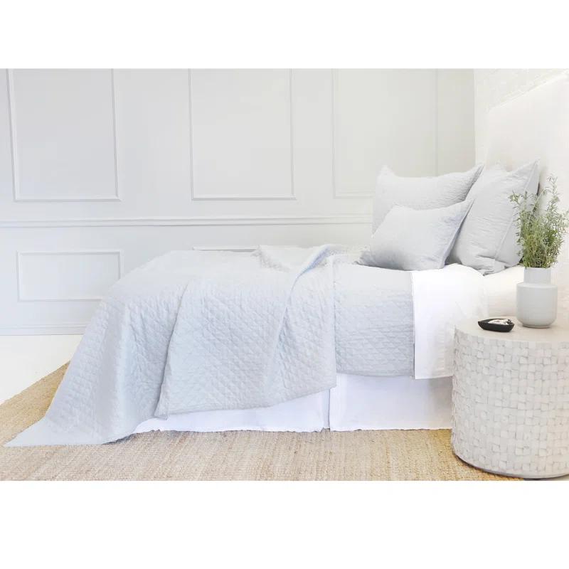 Hampton Quilted Sham by Pom Pom at Home - Cream / Standard