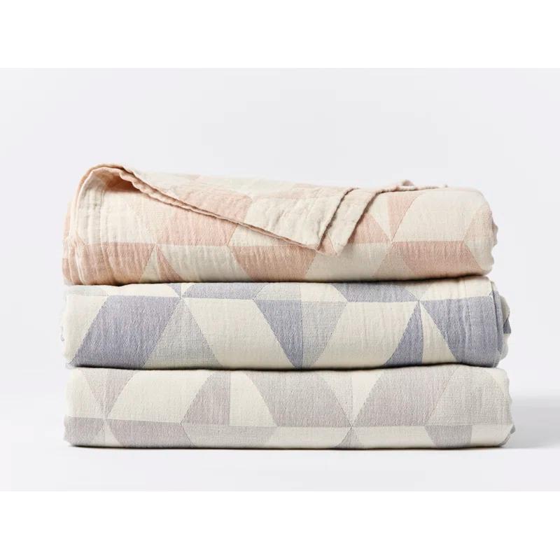 Pismo Cotton Woven Organic Throw Blanket