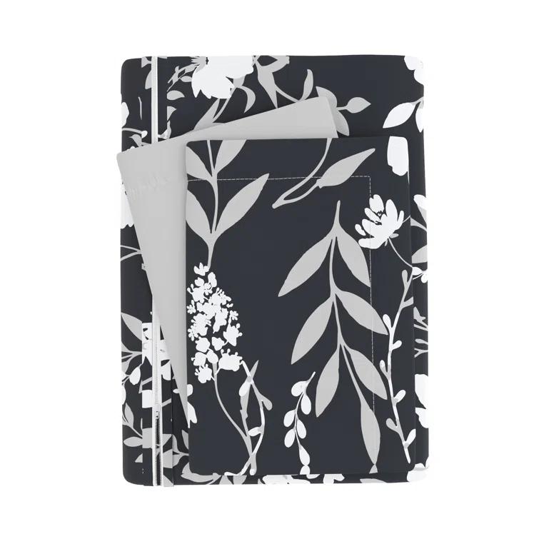 Secret Garden Pattern Reversible Duvet Cover Set