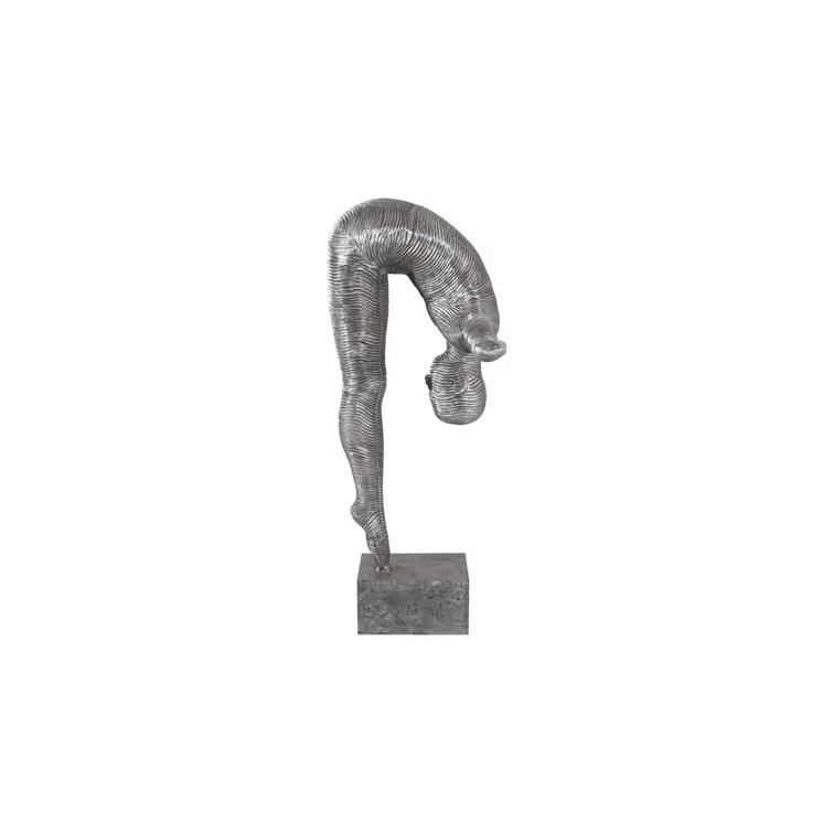 Aluminum Diving Statue