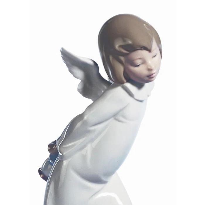 Curious Angel Figurine