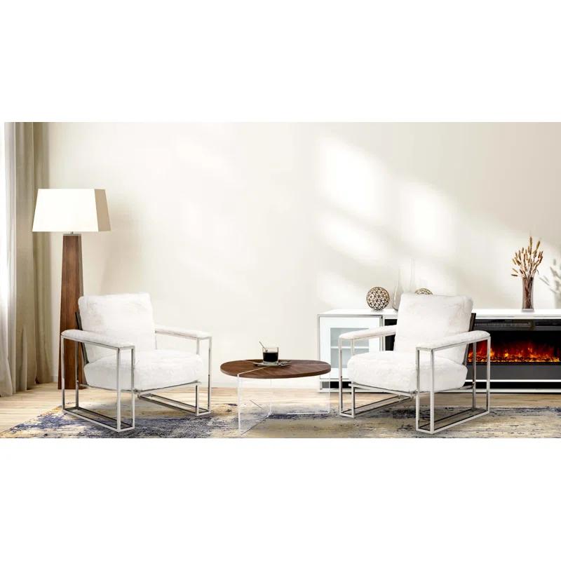 Astro Faux-Fur Accent Chair