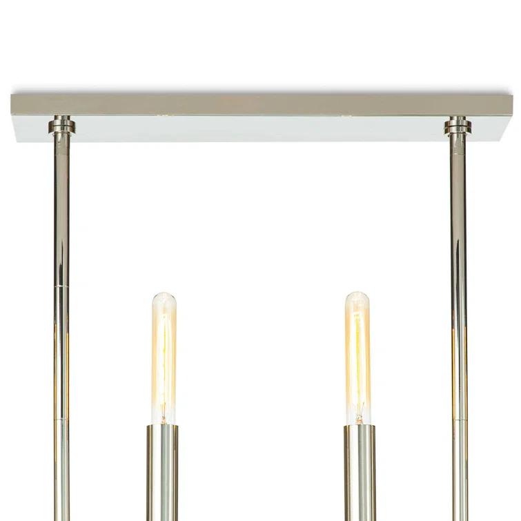 Wolfe Linear Chandelier by Regina Andrew by Regina Andrew - Polished Nickel