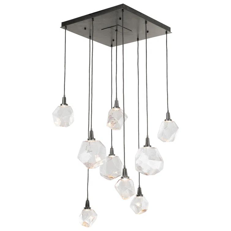 Gem 9 - Light LED Cluster Pendant