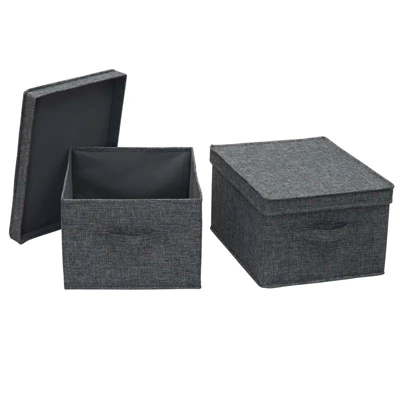 Household Essentials Household Essentials Fabric Bin (Set of 2)