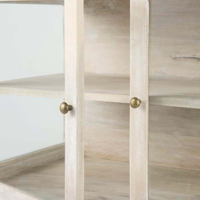 Warner Solid Wood Storage Cabinet