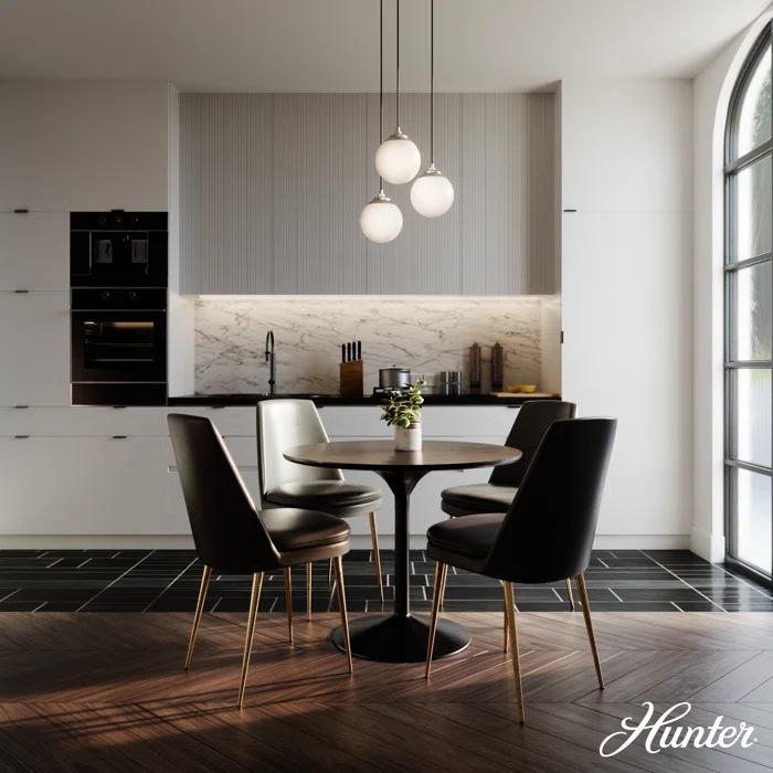 Hunter Fan Hepburn 3 - Light Cluster Globe Pendant