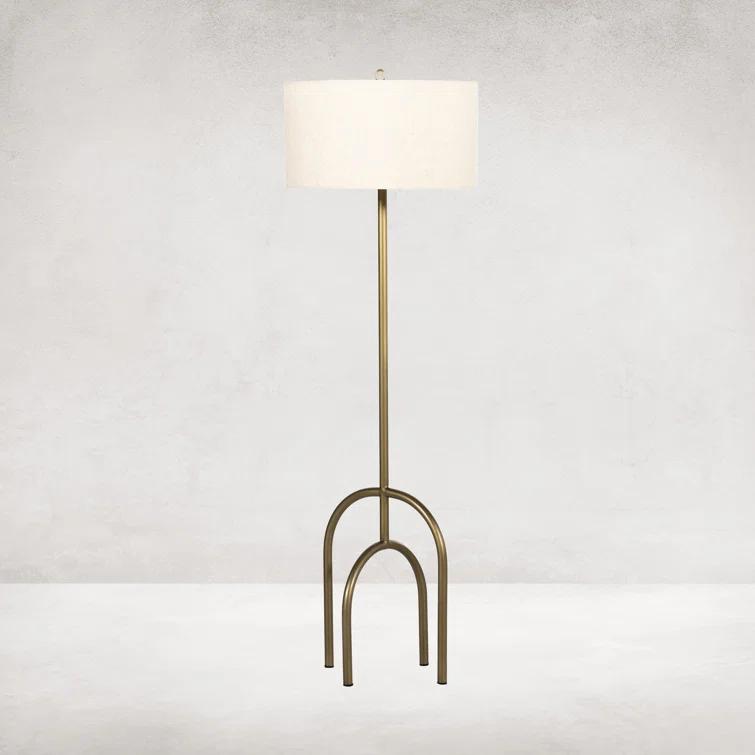 Daiyu Floor Lamp - Antique Brass