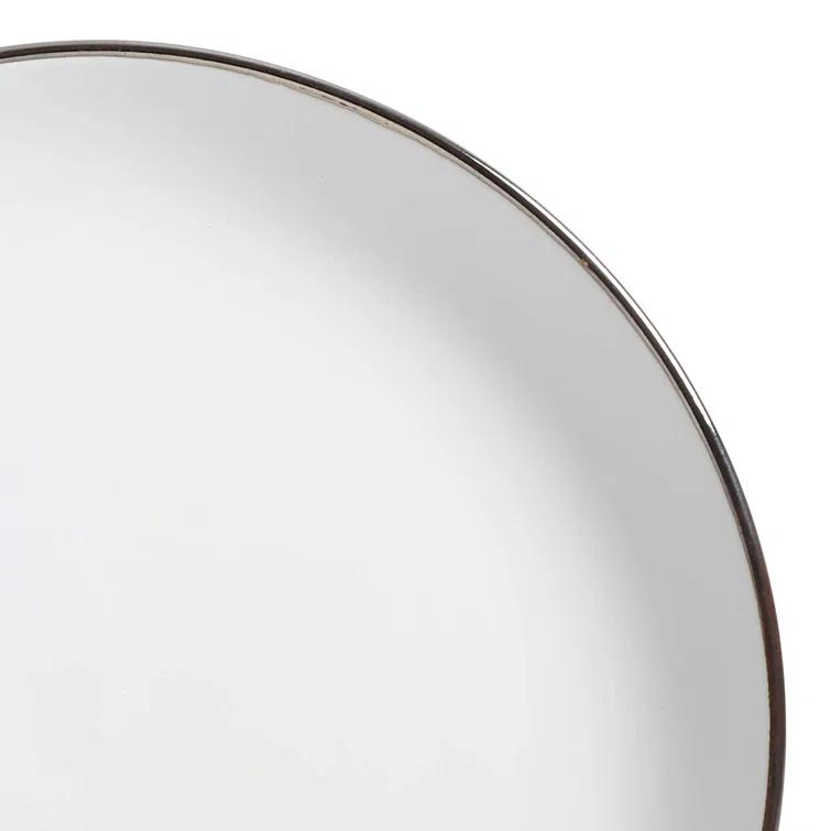 Gibson Home Rockaway Round Stoneware Dinnerware