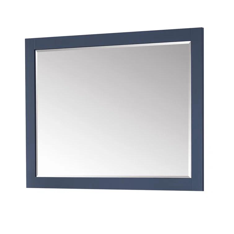Ivy Wood Flat Wall Mirror