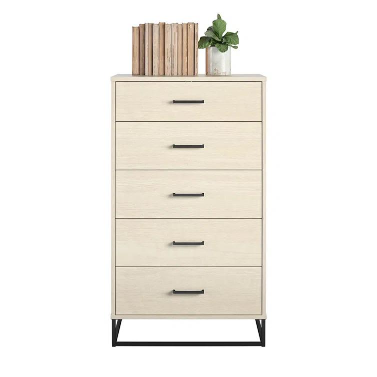 Novogratz Kelly 27.19'' W Unfinished 5 - Drawer Dresser
