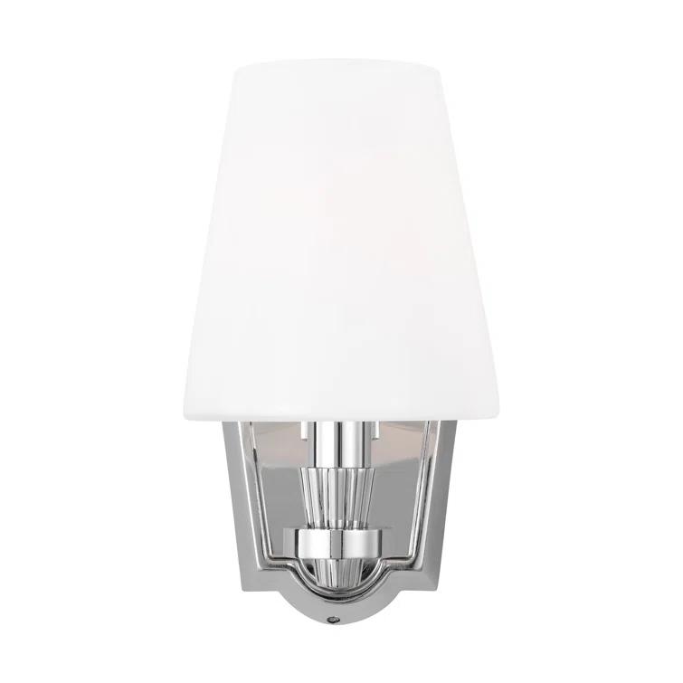 Isla Single Alabaster Dimmable Bath Sconce