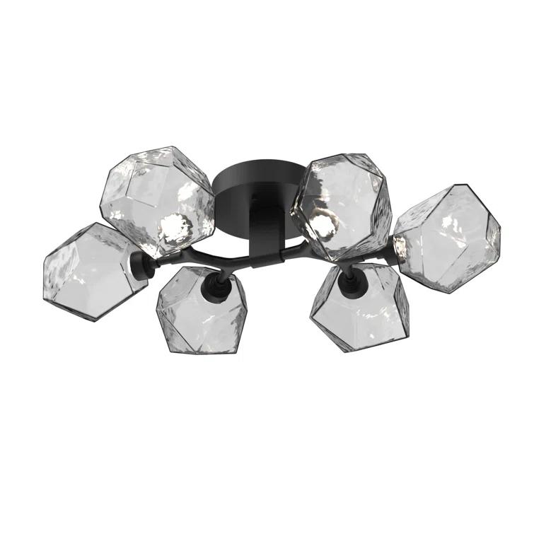 Gem Glass LED Flush Mount