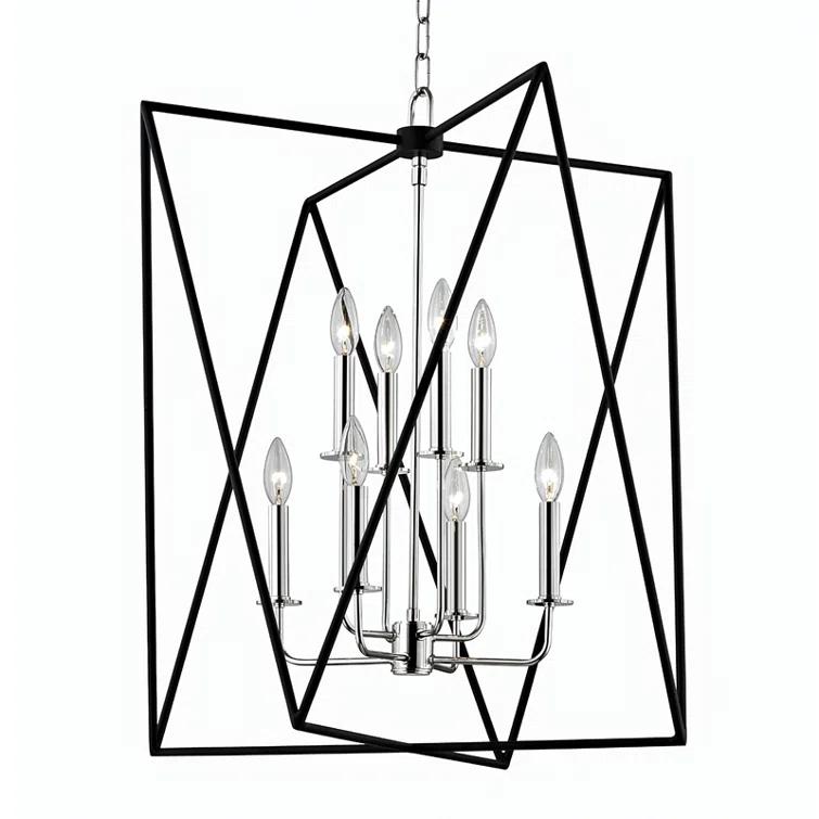 Laszlo 8 - Light Geometric Chandelier