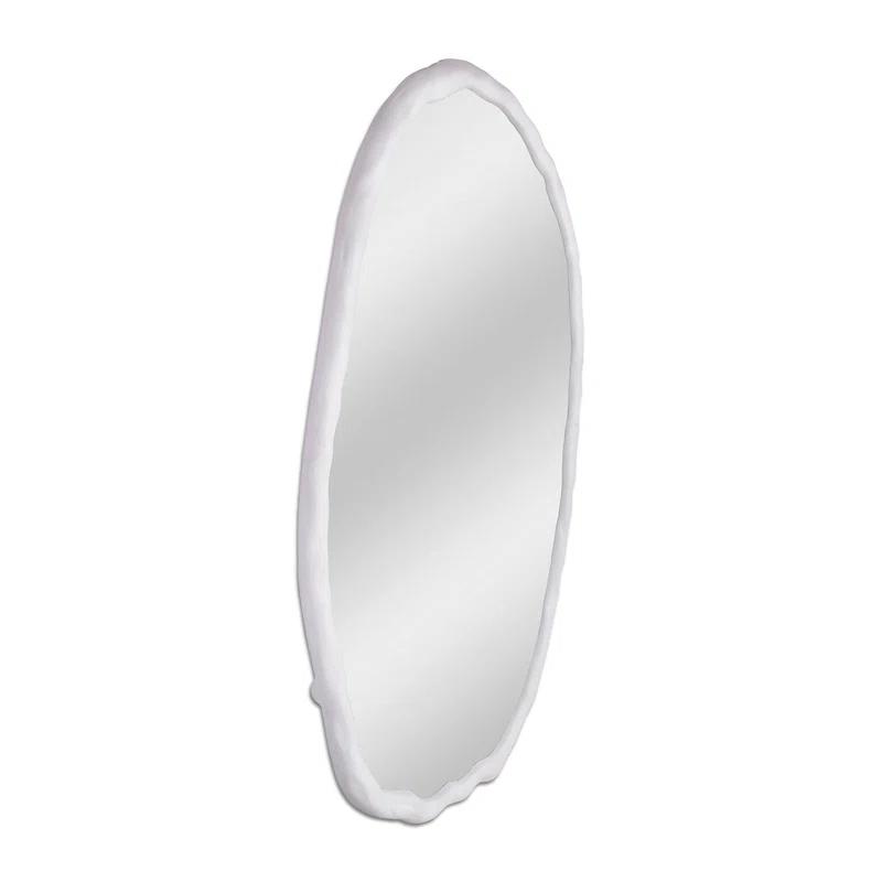 Rogelio Round Mirror - White / Small
