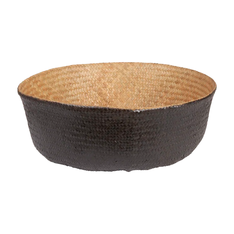 Handmade Seagrass Basket With Handles 1