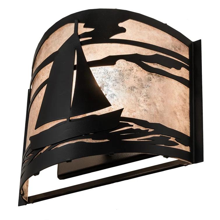 Sailboat Flush Mounted Sconce
