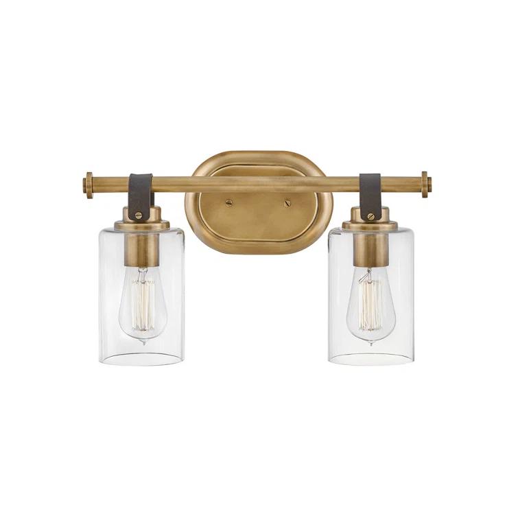 Hinkley Lighting - Two Light Vanity - Halstead - 2 Light Bath Vanity-Heritage