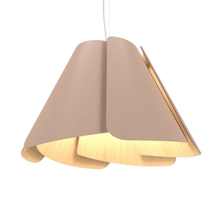 Accord Lighting Fuchsia 1 - Light Single Cone Pendant