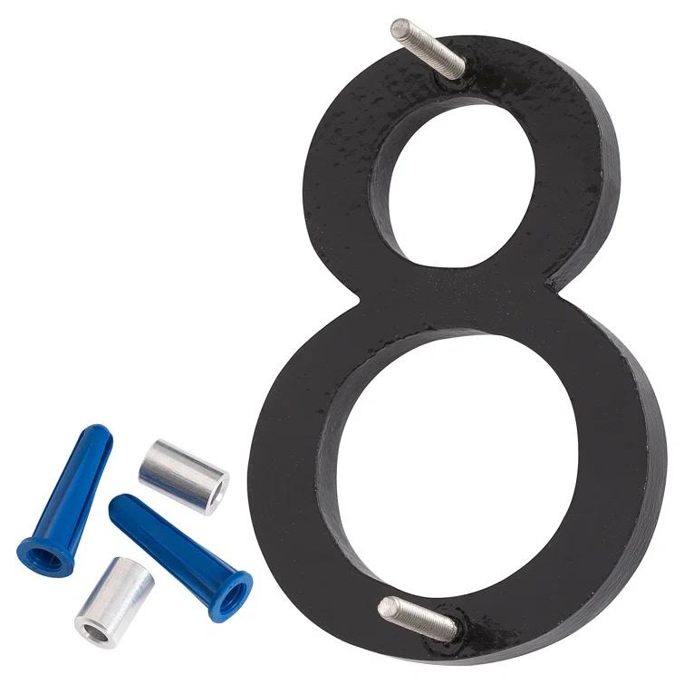 Montague Metal Products Inc. 8'' H Metal House Number