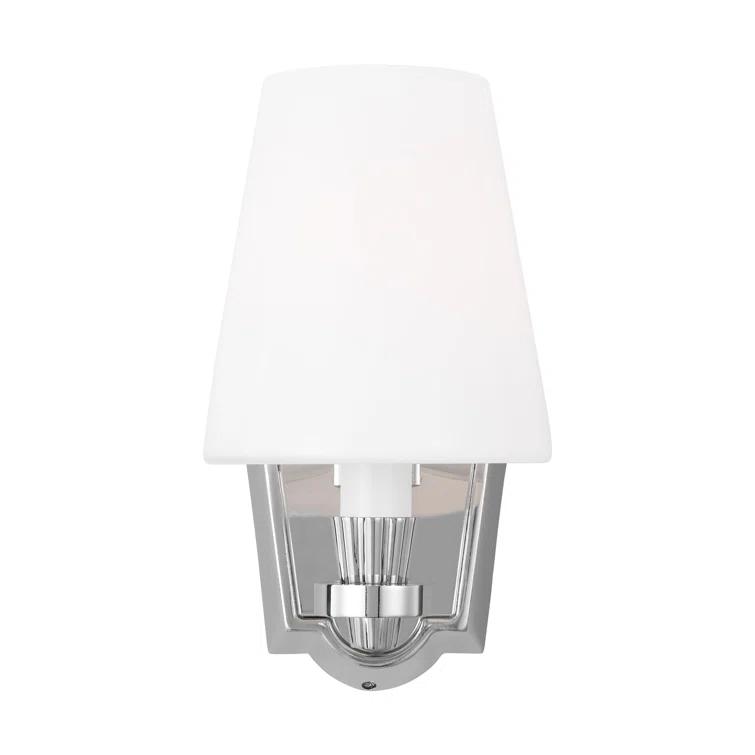 Isla Single Alabaster Dimmable Bath Sconce