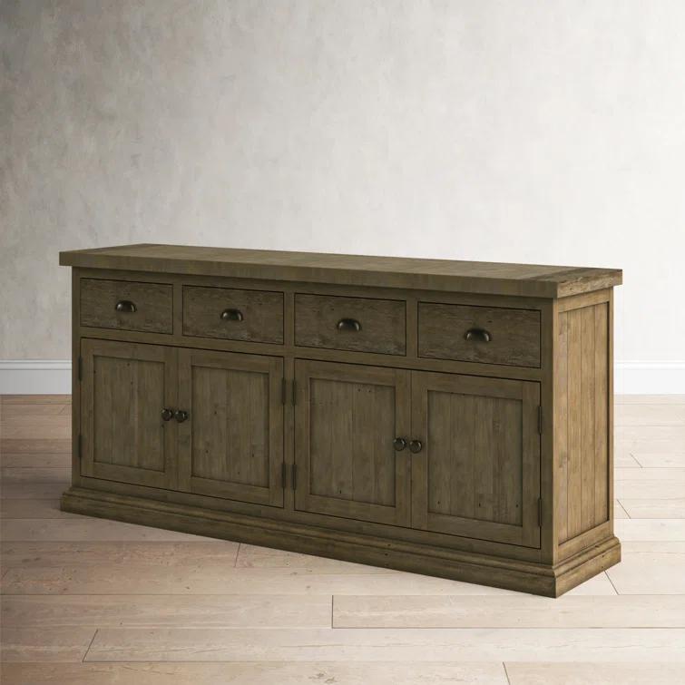 Kinston 74" Wide Solid Wood Sideboard