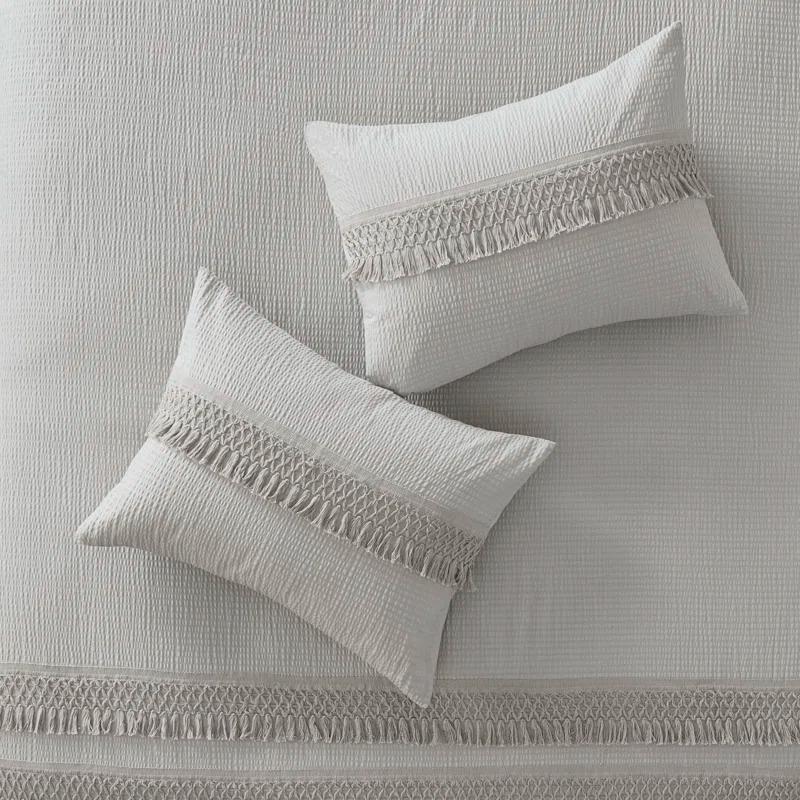 Kelly Clarkson Home Hugo Cotton Seersucker Duvet Cover Set