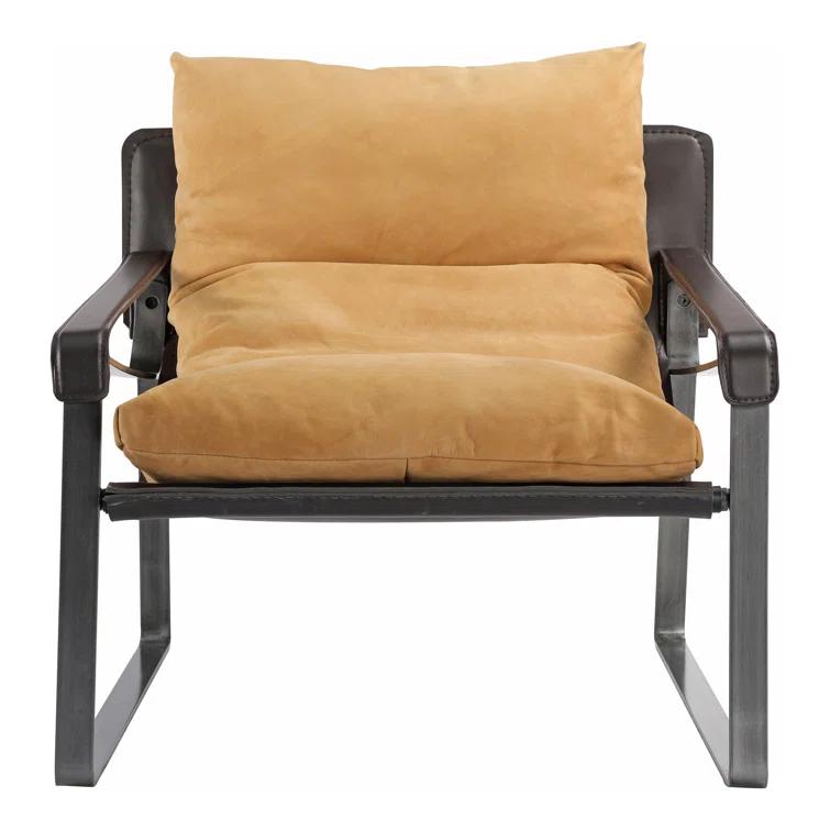 Bo Leather Accent Chair