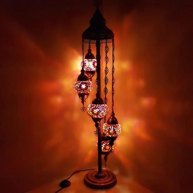 Daiyu Floor Lamp - Antique Brass