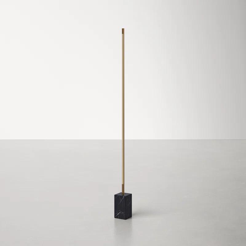 Modern LED Marble Floor Lamp (65")
