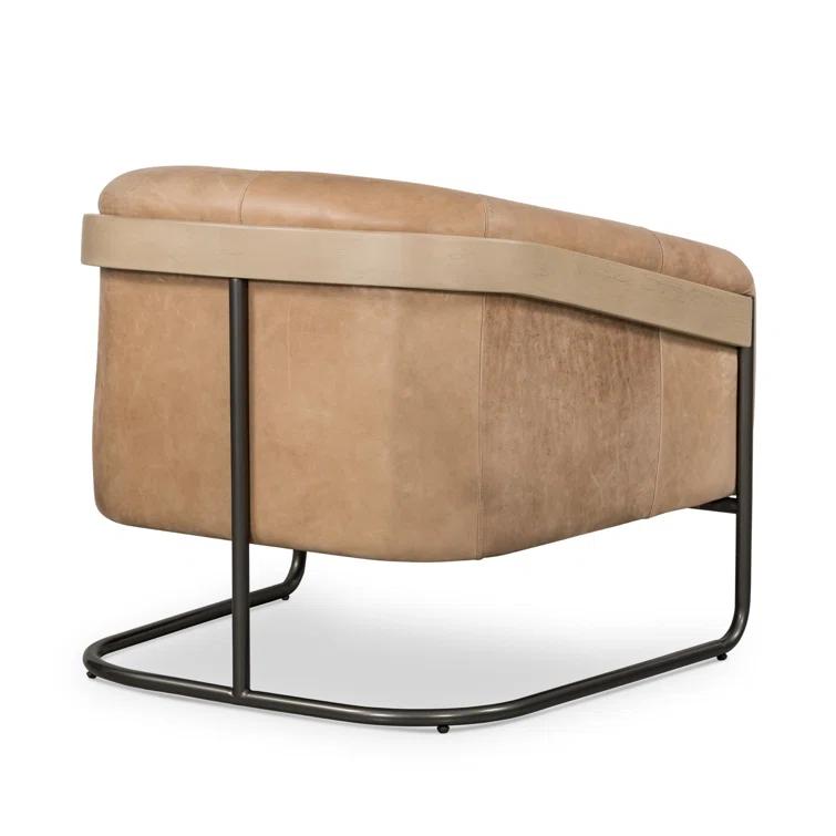 Gianni Leather Accent Chair