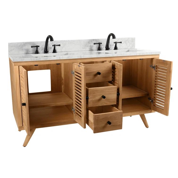 Quentin 60'' Double Bathroom Vanity