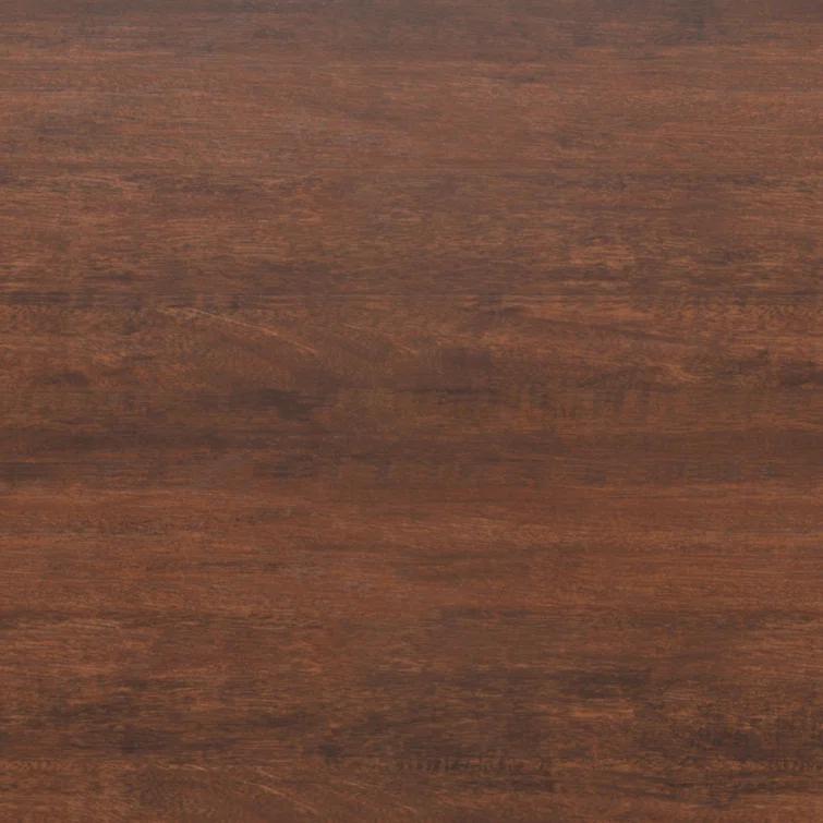 Hunter Solid Wood Top Metal Base Dining Table